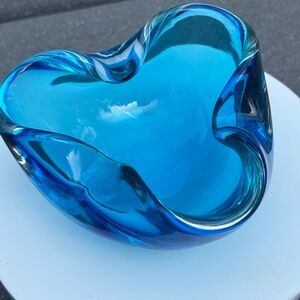 Elegant Vintage  Murano Glass Art Bowl